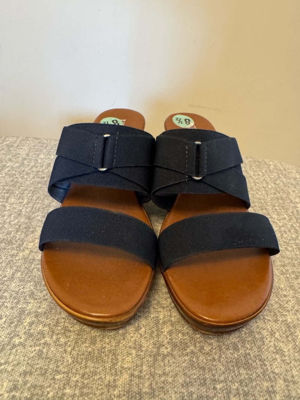 Italian Shoemakers Clous Wedge Sandal
